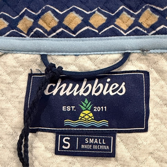 Chubbies Quilted Quarter Zip - Picture 2 of 7